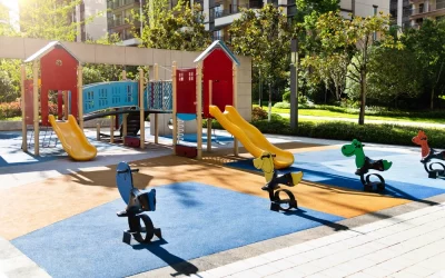 Rubber Mulch or Wood Mulch for Playgrounds?