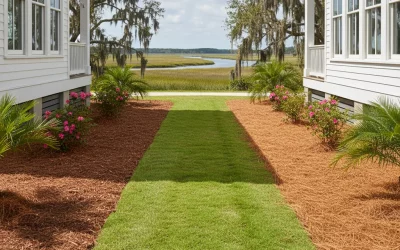 Mulch vs. Pine Straw for Lowcountry Homes